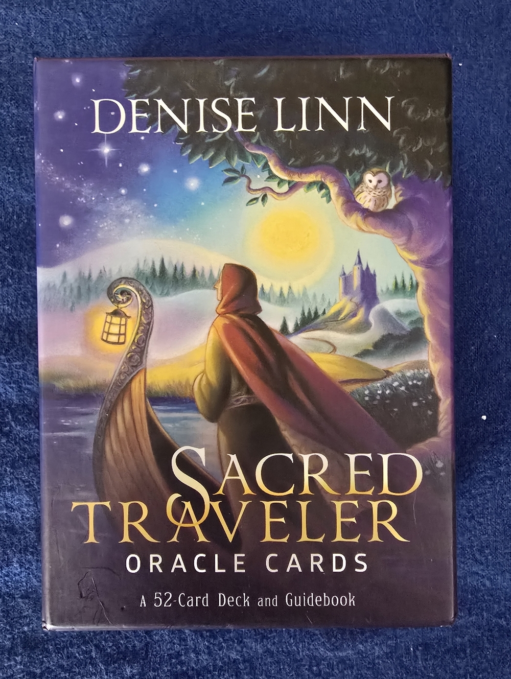 Sacred Traveler Oracle Cards - Purple Multicolor Deck